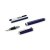 Stylo plume Waterman Exception Slim Laque - Garniture Argent - Bleu Fin