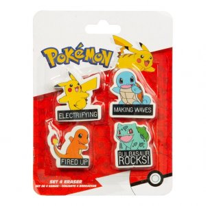 Pokmon - Gomme 4-pack