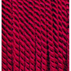 Cordon viscose 4 mm - 25 mtres - bordeaux