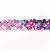 Bordure  paillettes - Stretch 30 mm - multicolore II