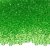 Perles rocaille transparentes  2,6 mm - vert clair 17 g