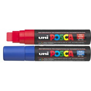 Marqueur Posca PC-17K 15 mm Extra Large - Diffrentes couleurs