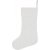 Chaussette de Nol en coton - blanc - 210 g