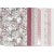 Papier design Vivi Gade en blocs - beige/rose - 24 feuilles