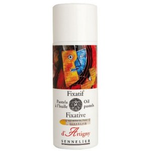 Fixateur Huile Pastel Sennelier Flacon Spray 400ml