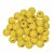 Perles en bois 8 mm - jaunes 80 pcs. diamtre du trou 2,3 mm