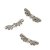 Perles ailes Argent - 21 mm