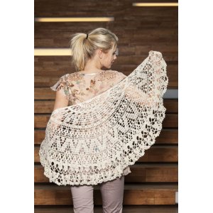 Patron au crochet - Chle dentelle au crochet