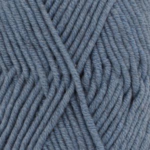 Fil DROPS Big Merino Mix - 50g - Bleu jean (07)