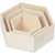 Botes de rangement - hexagonales - 3 pcs