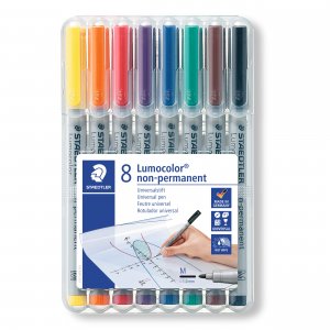 OH Pens Non permanents 1 mm - 8 stylos