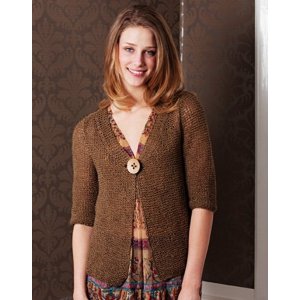 Patron tricot - Cardigan point mousse