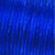 Fil  tisser satin 2 mm - 50 mtres - bleu