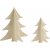 Sapins de Nol 3D - 2 pcs