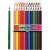 Crayons de couleur Colortime - couleurs mlanges - JUMBO - 12 pcs