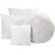 Coussin intrieur - blanc - 24 x 24 cm