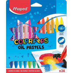 Set pastels  l'huile - Maped - Color'Peps 24-pack