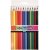 Crayons de couleur Colortime - couleurs mlanges - JUMBO - 12 pcs