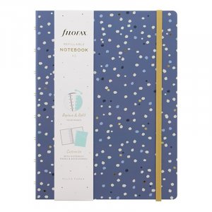 Carnet Filofax A5 - Indigo Neige