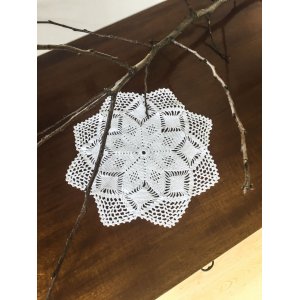 Patron au crochet - Tissu au crochet avec toile