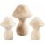 ponges en bois tourn - 3 pcs