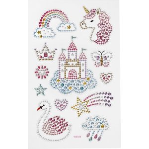 Stickers diamants - licornes