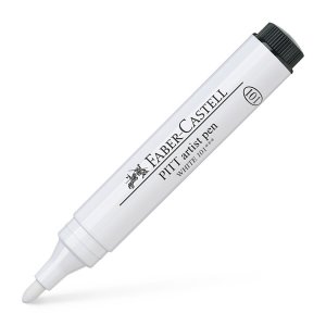 Stylo  dessin PITT Artist Bullet 2.5mm - 101 Blanc