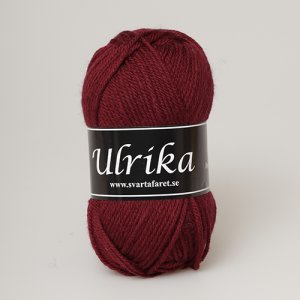 Fil Ulrika Mouton Noir 50g - Bourgogne (47)