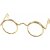 Lunettes - or - 35 mm - 10 pcs