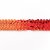 Bordure  paillettes - Stretch 30 mm - rouge