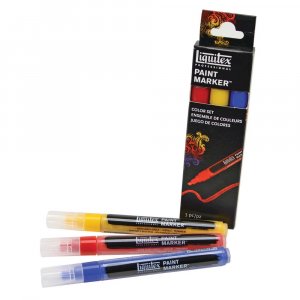 Set de marqueurs de couleur Liquitex Classic - 3 couleurs