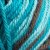 Coton Doux 50g - Turquoise/ptrole/marron