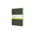 Cahier journal XL Vierge - Vert Myrte