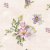 Toile cire PVC 140cm - Toile cire bouquet violet