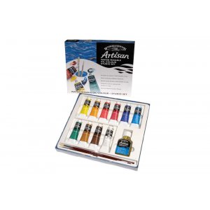 Peinture  l'huile W&N Artisan soluble  l'eau - Ensemble studio