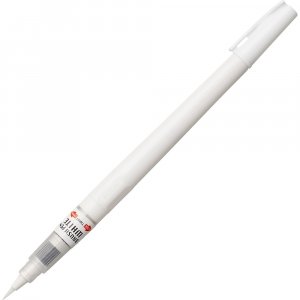 Stylo pinceau ZIG - Blanc