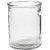 Verre  bougie - H9,8 cm - 6 pcs