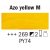 Peinture Acrylique Rembrandt 40 ml - Jaune moyen azoque