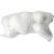 Coeurs en polystyrne - blanc - H6 cm - 5 pcs