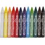 Crayons Colortime - couleurs mlanges - 12 pcs