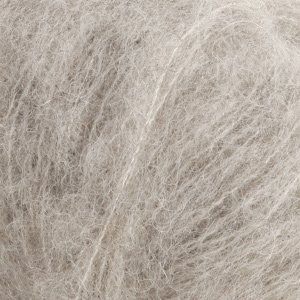 Fil DROPS Brushed Alpaca Silk - 25g - Gris clair (02)