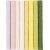 Papier crpon - couleurs pastel - 8 feuilles