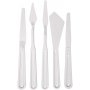 Spatules - blanches - 5 pcs