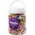 Perles en plastique - couleurs fortes - transparentes - 700 ml