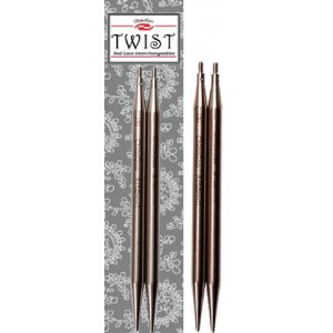 Aiguilles de bout Twist SS Lace 13 cm - 2 mm (M)