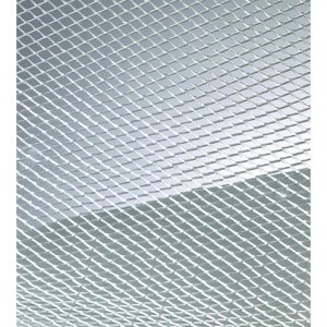 Treillis mtallique en acier 4 x 6 mm / 40 x 100 cm - aluminium