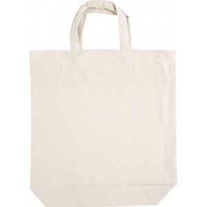 Sac textile avec pli infrieur - toile de coton