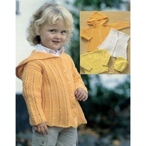 Patron tricot - Patron ensemble enfant tricot