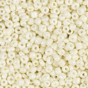 Perles de rocaille - nacre - 25 g