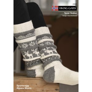 Catalogue de patrons Chaussettes Viking (2103) - Chiffon de sport